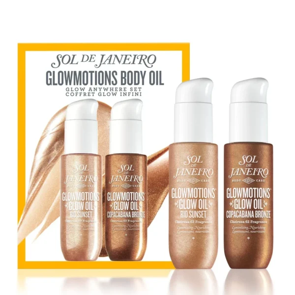 GlowMotions Glow Body Oil Anywhere Set