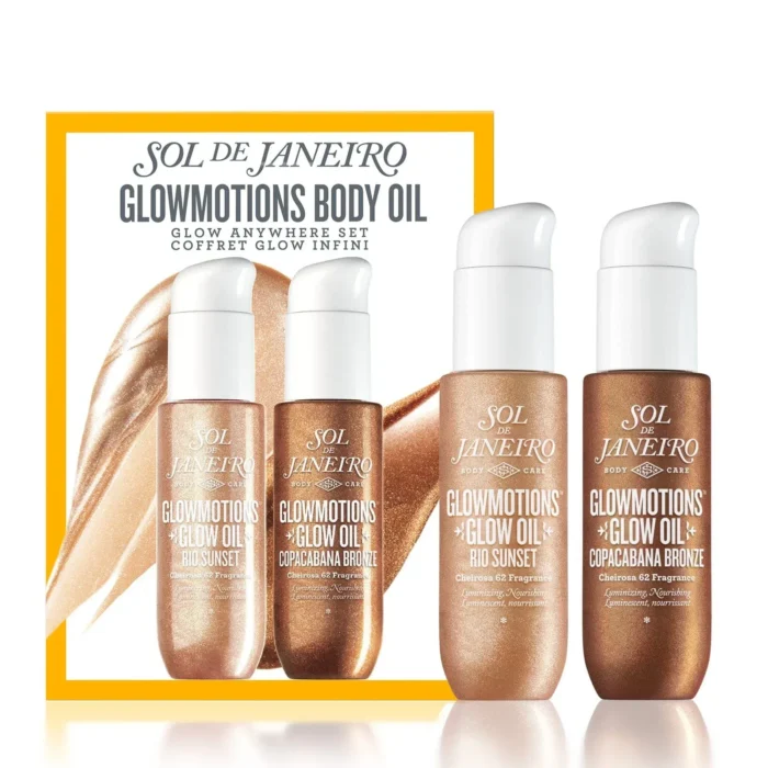 GlowMotions Glow Body Oil Anywhere Set