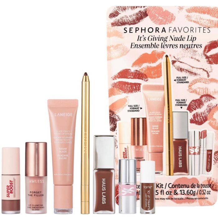 It's Giving Nude Lip Makeup Value Set