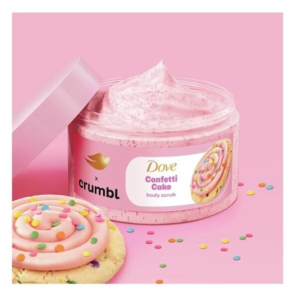 Dove Crumbl Body Scrub Confetti Cookie