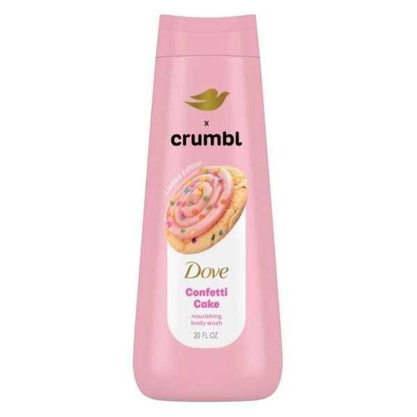 Dove Crumbl Body Wash Confetti Cake