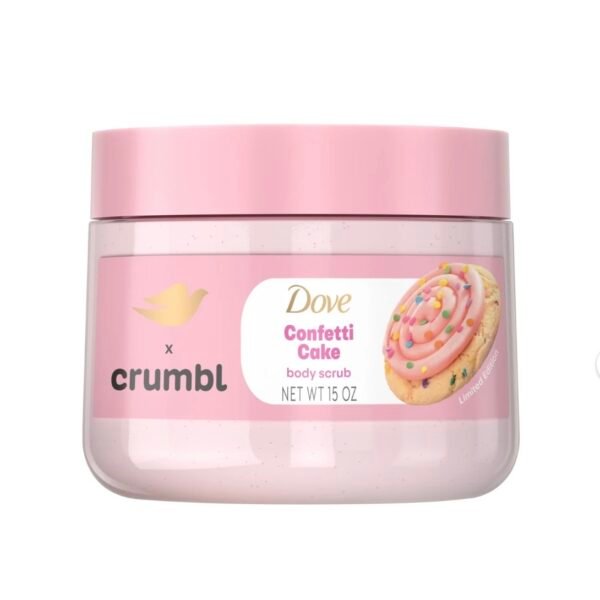 Dove Crumbl Body Scrub Confetti Cookie